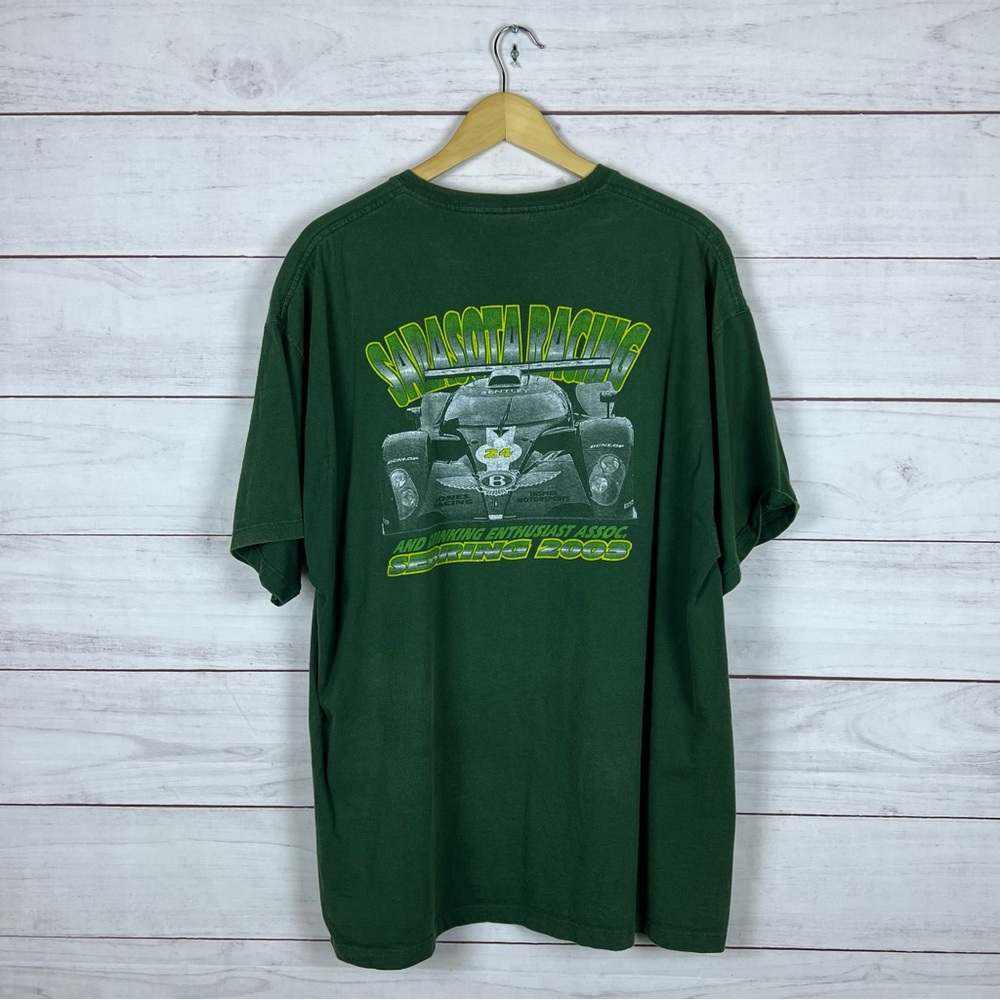 Vintage 2003 Sarasota Racing Sebring Bentley T-Shirt XL